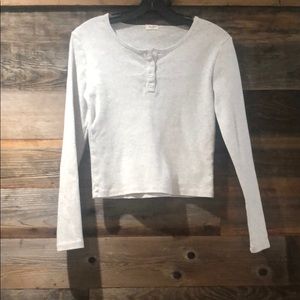 Grey John Galt top